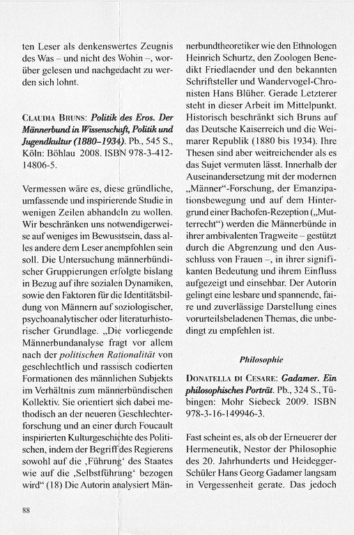 rezension gnostika 2009